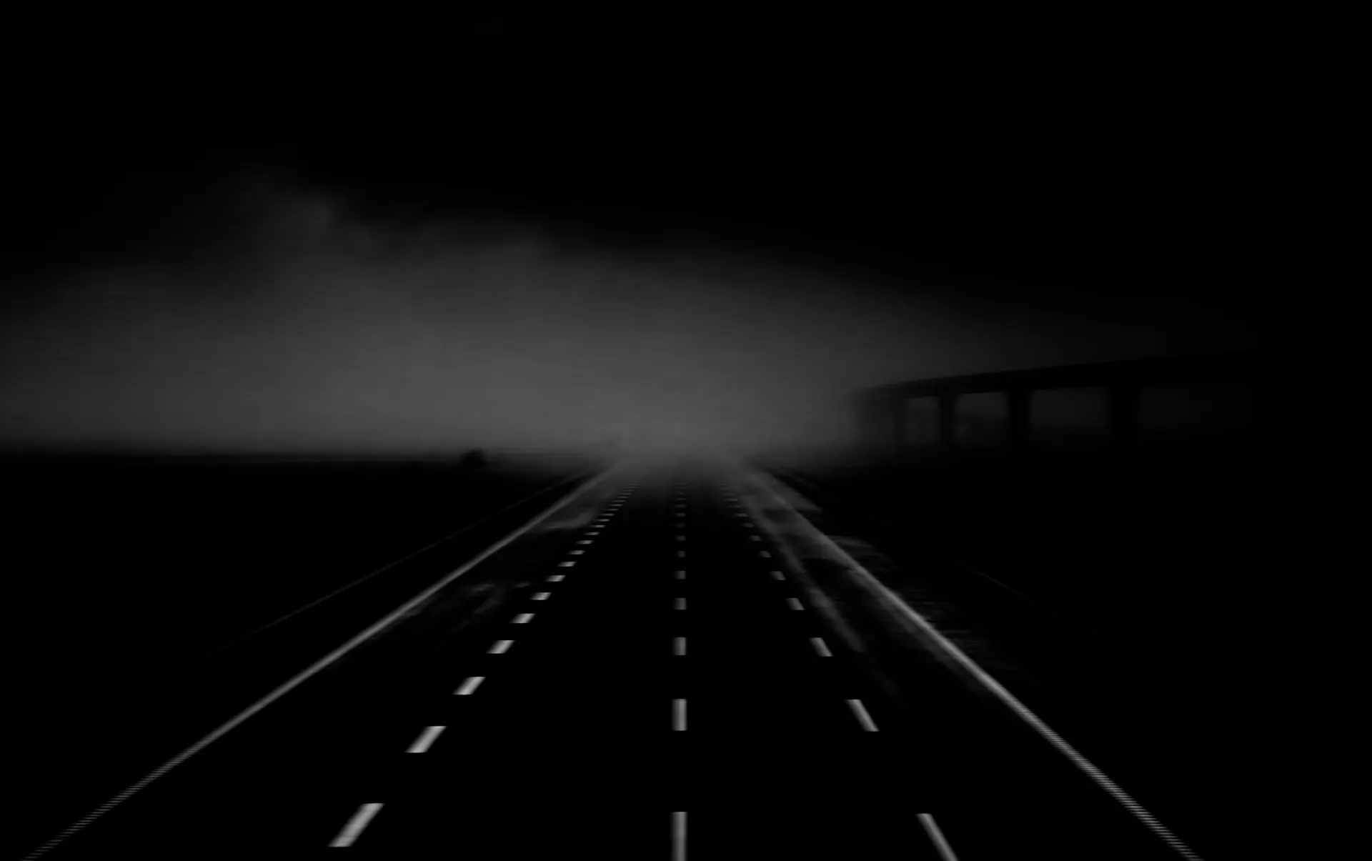 Open road
